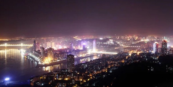 四川最美城市夜景 你最爱哪个?