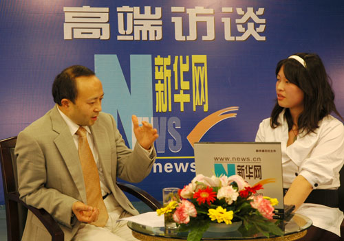 高端访谈::兴文县县委书记——郭朝辉::新华网四川频道