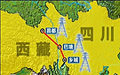 "电力天路"五跨金沙 "第一跨"成功实施展放牵引绳