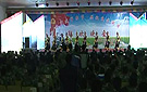 阿坝县：军地共办文艺晚会 庆祝建军八十七周年