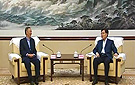 王东明会见中兴通讯集团董事长侯为贵一行
