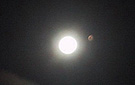 “火星合月”天象今晚上演 肉眼可见浪漫奇观