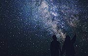 星空爱好者齐聚中国最美沙漠观星地