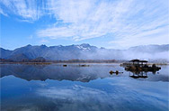 湖北神农架大九湖湿地秋色美如画