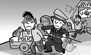 乐山市夹江警方开展第一次节前治安大清查