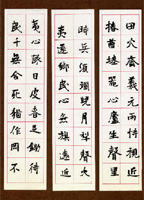 蓬溪硬协为县城群众义写春联_四川硬笔书法网