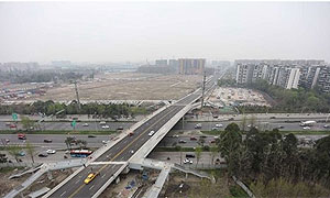 成都武侯区首批“拨改租”道路主车道通车