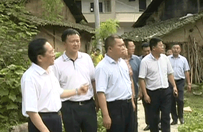 肖雷到邻水县调研区域经济发展工作