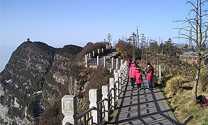 峨眉山景区加大对非法揽客的打击力度
