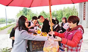 甜橙产业助推武胜果农致富