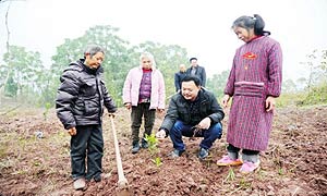 武胜贫困村因地制宜发展致富产业
