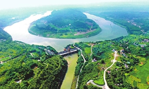 广安市武胜县：乡村旅游休闲地 嘉陵江畔生态城