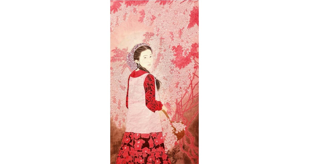 首届“笔墨精神”中国画网络大赛优秀作品展示：37花季