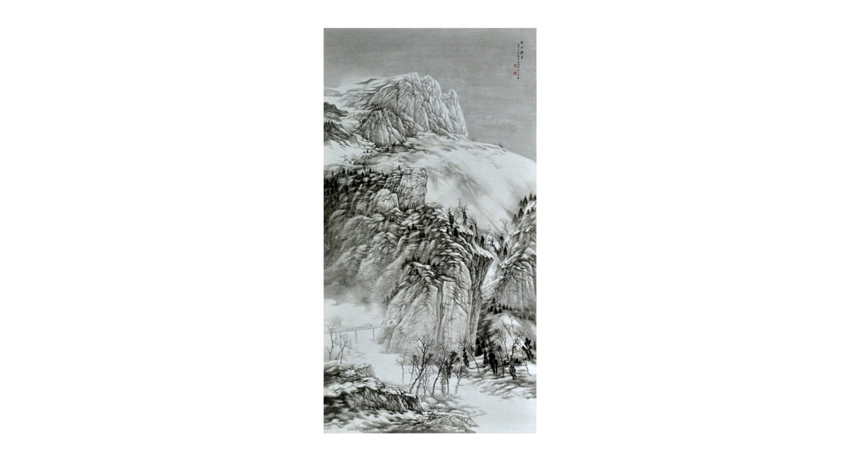 首届“笔墨精神”中国画网络大赛优秀作品展示：10瑞雪福音