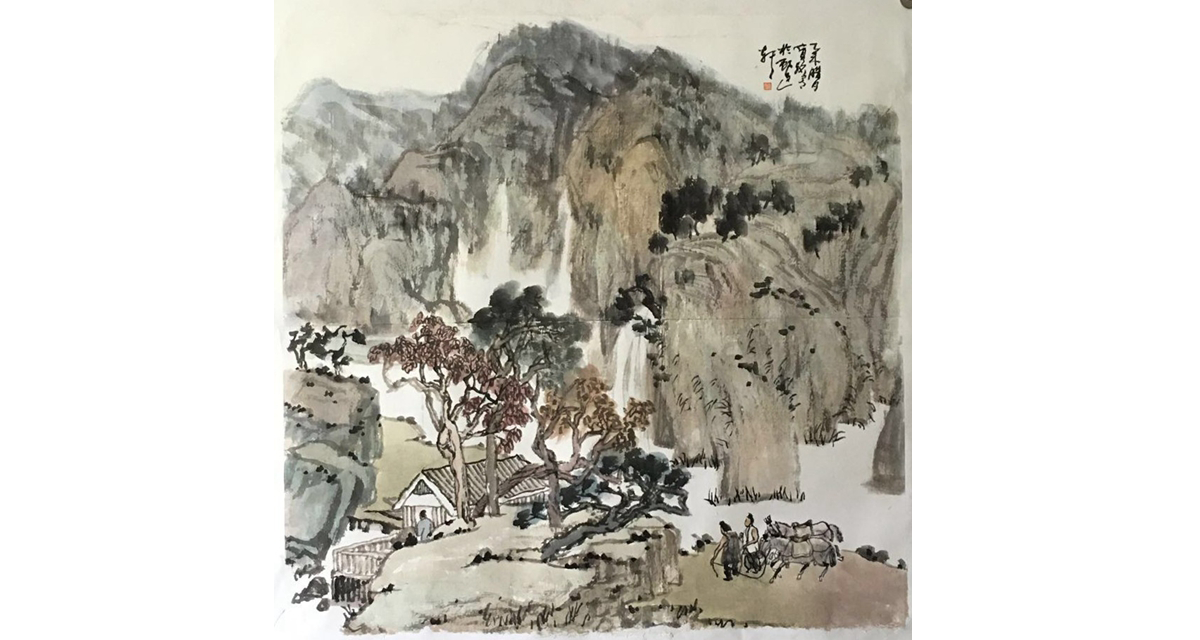 首届“笔墨精神”中国画网络大赛优秀作品展示：29茶马古道