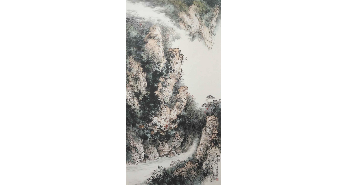 首届“笔墨精神”中国画网络大赛优秀作品展示：95秋韵
