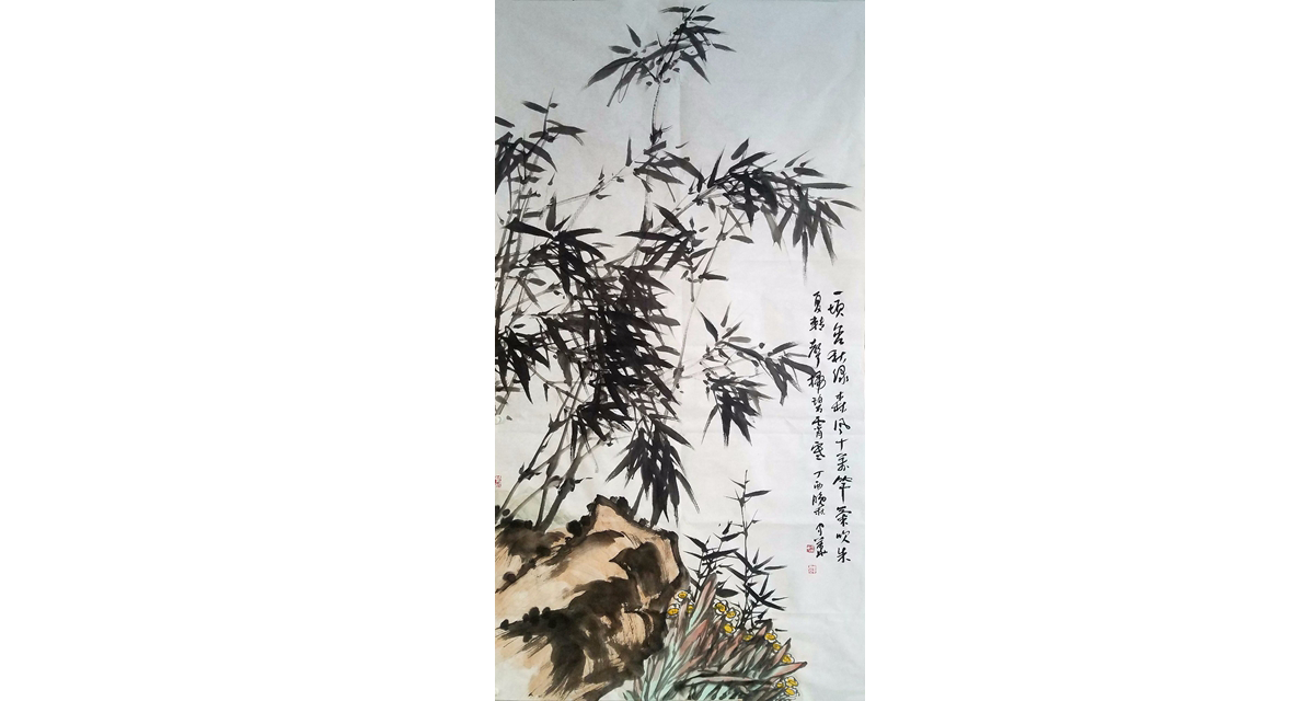 首届“笔墨精神”中国画网络大赛优秀作品展示：178一顷含秋绿