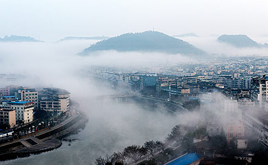 小鎮百科之我是四川晉原：霧涌斜江河