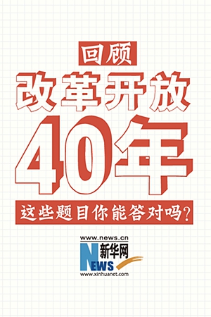 新華網H5丨@新的社會階層人士 回顧改革開放40年 這些題目點你能答對嗎？