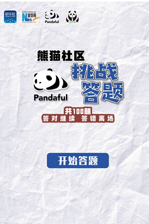 新華網H5｜熊貓社區·挑戰答題