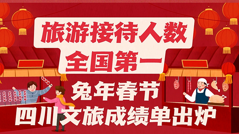 新華網圖表｜旅游接待人數全國第一 兔年春節四川文旅成績單出爐