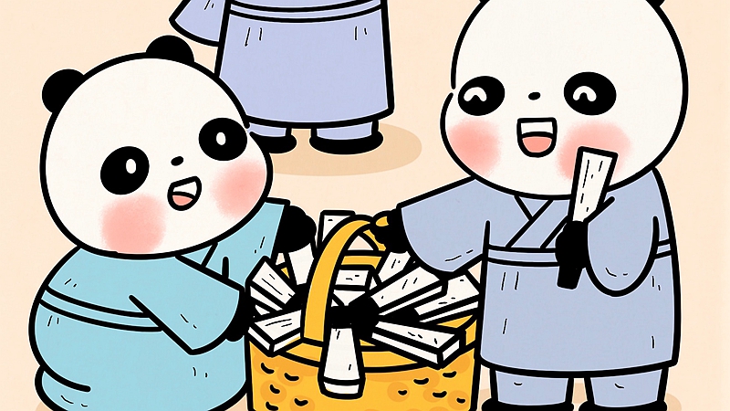 熊猫社区｜【创意手绘】跟着熊猫去逛&ldquo;成都十二月市&rdquo;