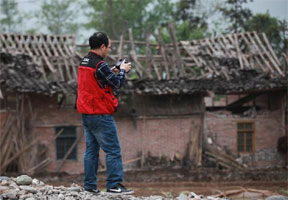 中国地震局现场评估灾情确定地震裂度