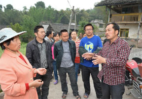 天全县始阳镇乐坝村：震区支书高益昌
