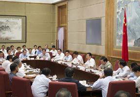 张高丽主持召开贯彻落实习近平总书记视察芦山地震灾区重要讲话会议