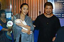 姚晨产后首亮相 称孩子笑起来“嘴大”